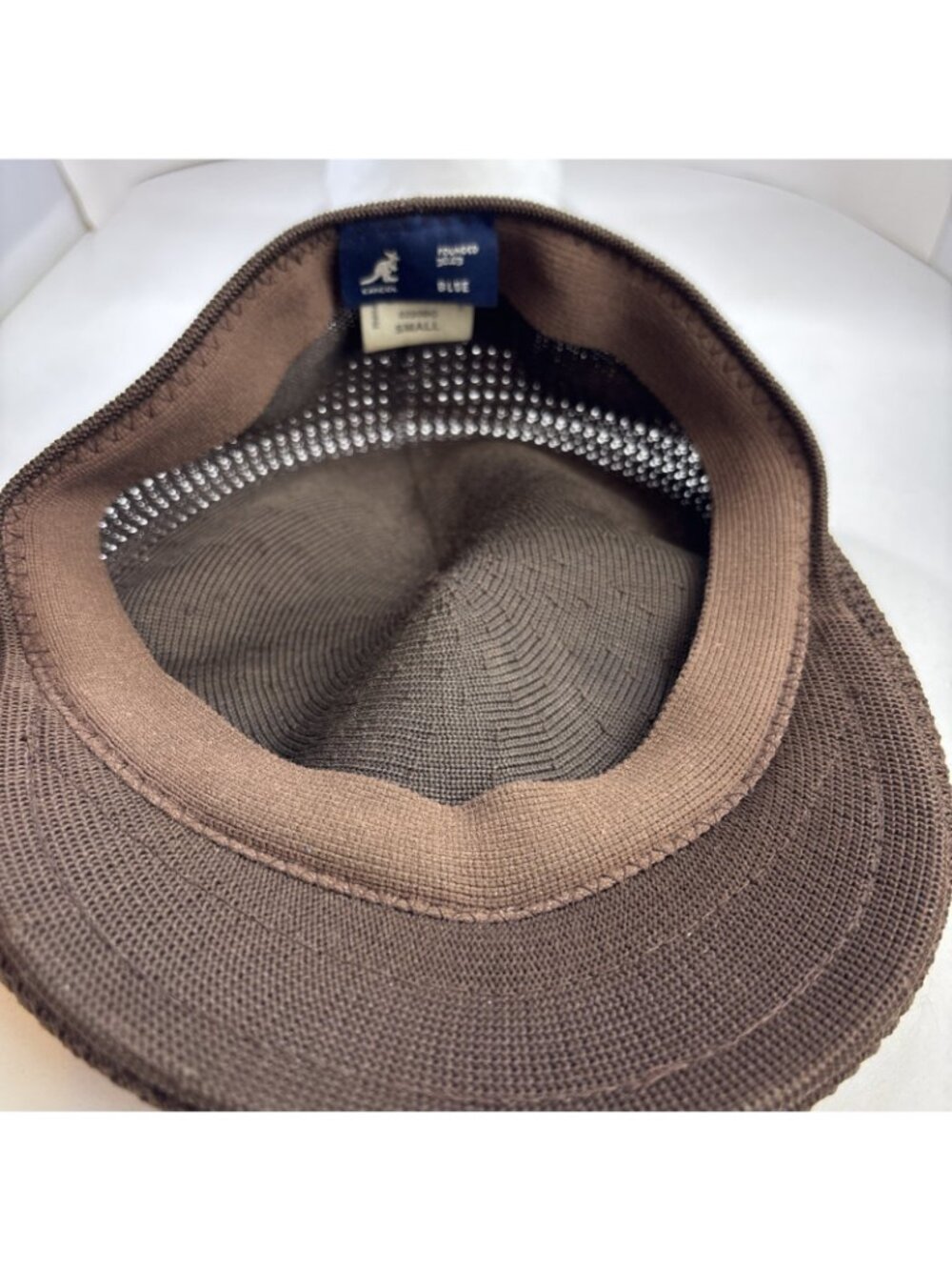 KANGOL Tropic Ventair Cap Hat Brown Adult Small - Picture 4 of 5
